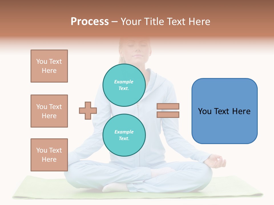 Relax Posing Leisure PowerPoint Template