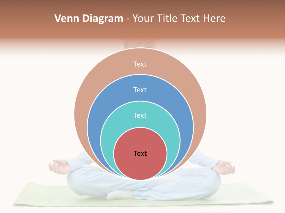 Relax Posing Leisure PowerPoint Template