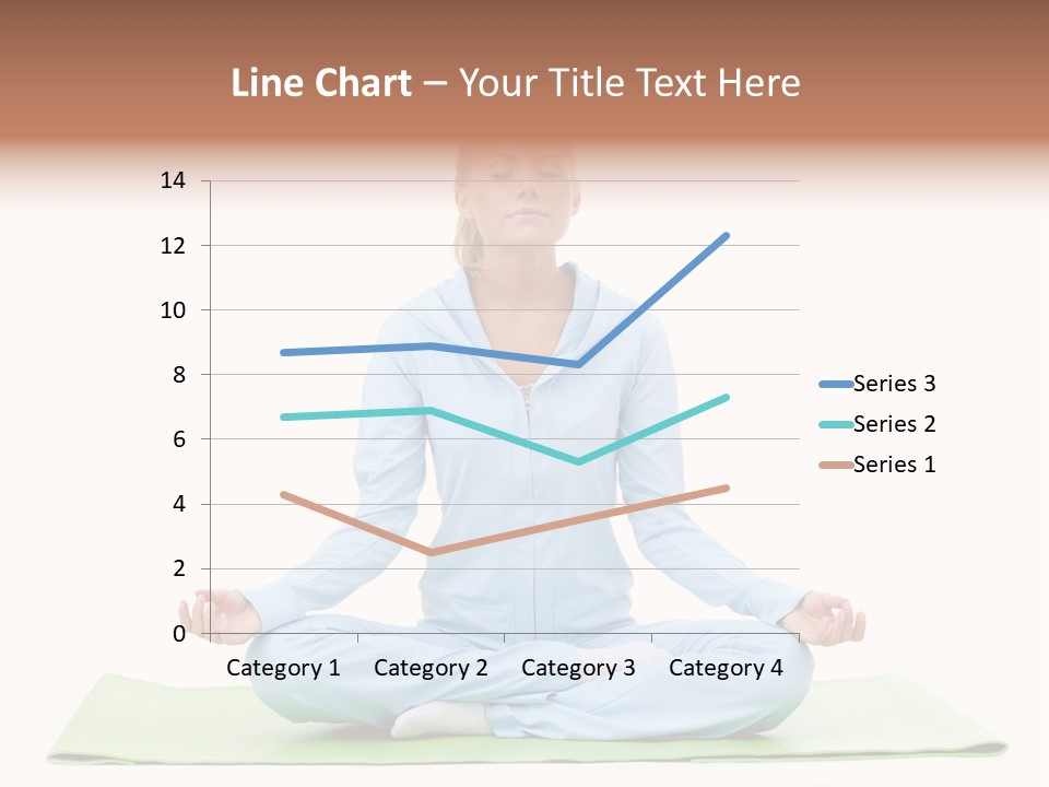 Relax Posing Leisure PowerPoint Template