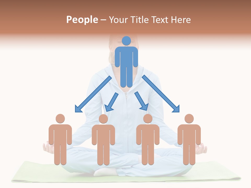 Relax Posing Leisure PowerPoint Template