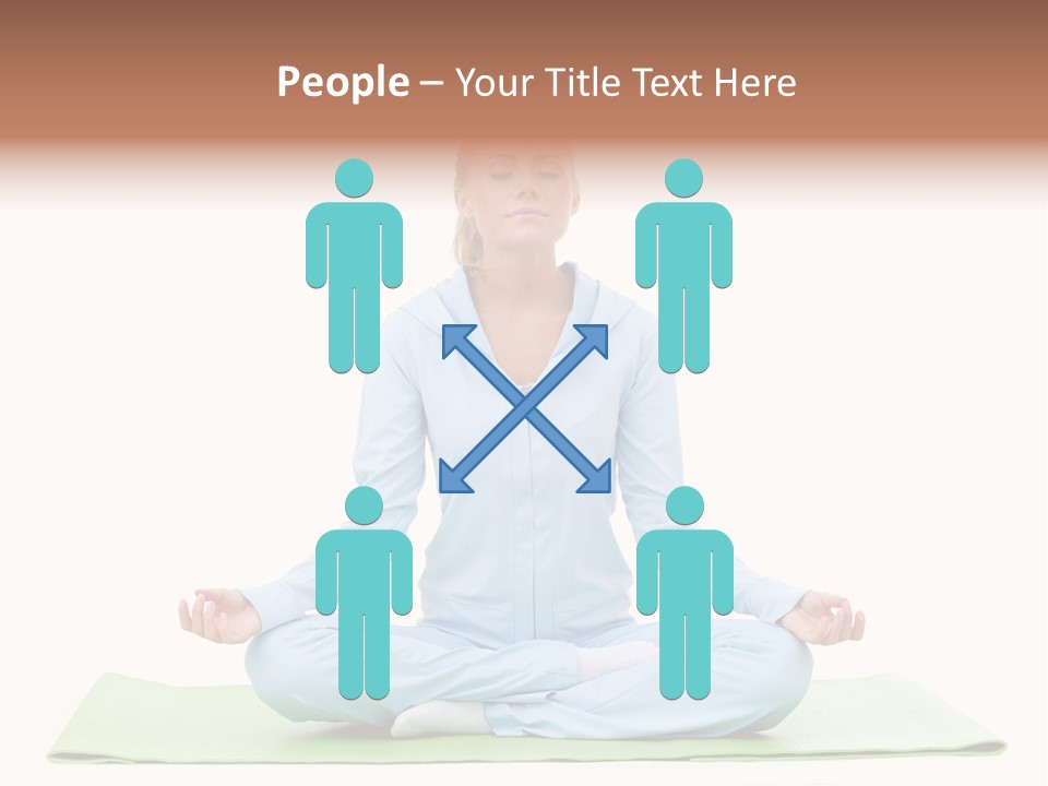 Relax Posing Leisure PowerPoint Template