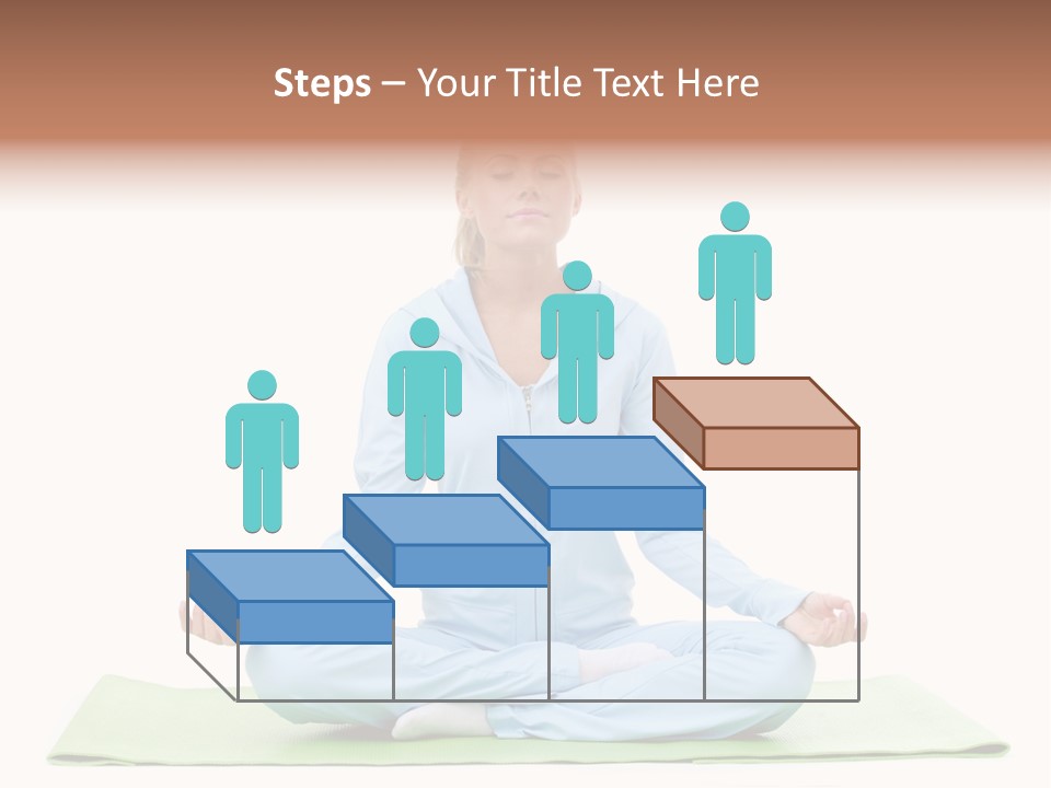 Relax Posing Leisure PowerPoint Template