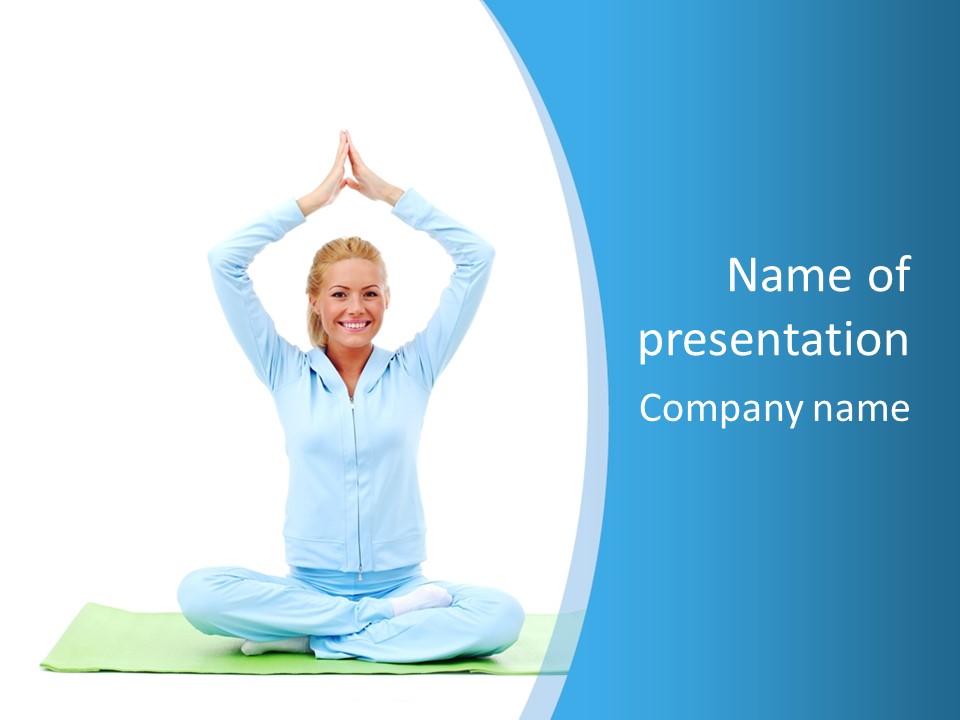 Pose Healthy Thai PowerPoint Template