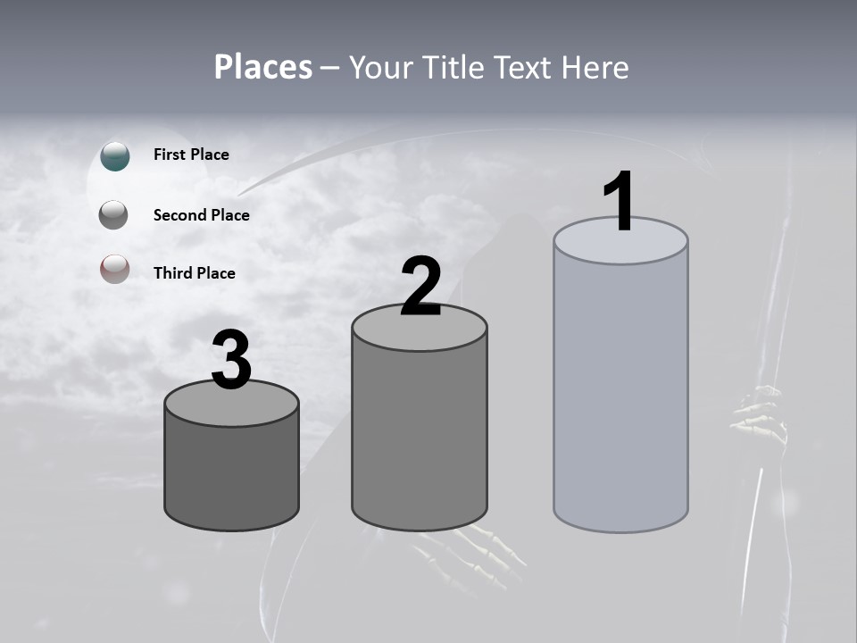 Writing Teamwork Chair PowerPoint Template