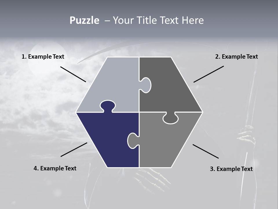 Writing Teamwork Chair PowerPoint Template
