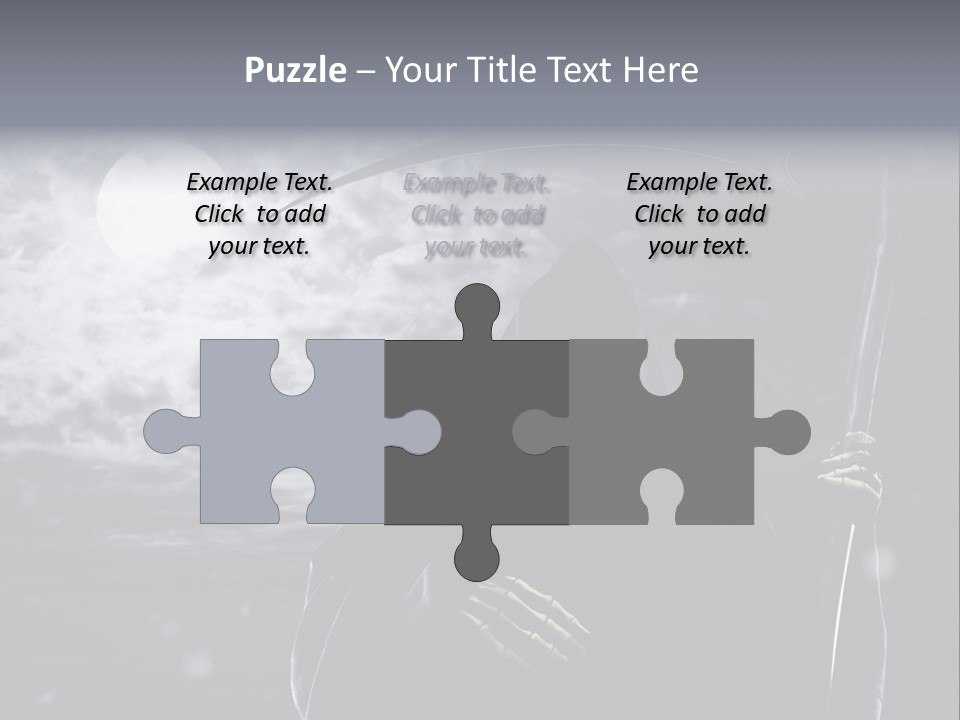 Writing Teamwork Chair PowerPoint Template