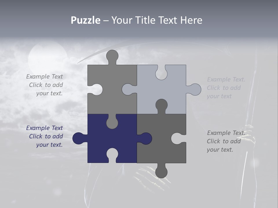 Writing Teamwork Chair PowerPoint Template