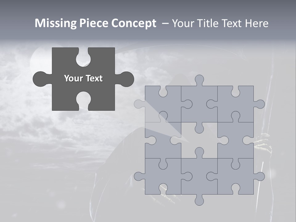 Writing Teamwork Chair PowerPoint Template