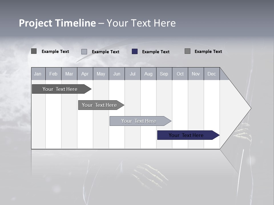 Writing Teamwork Chair PowerPoint Template