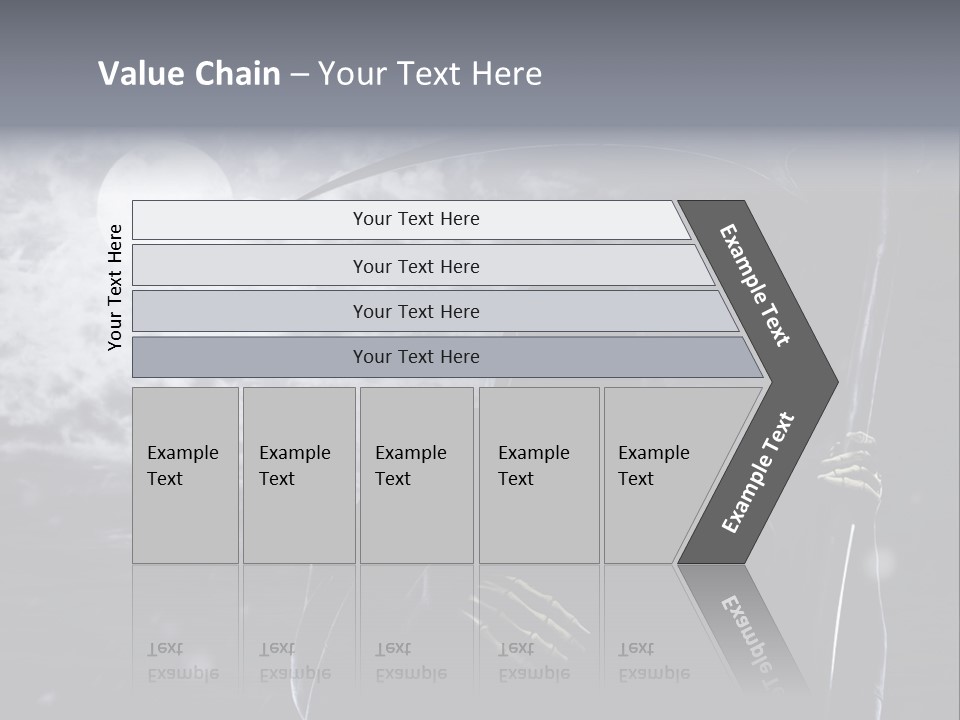 Writing Teamwork Chair PowerPoint Template