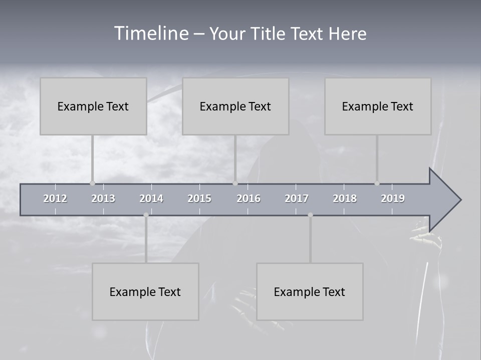 Writing Teamwork Chair PowerPoint Template