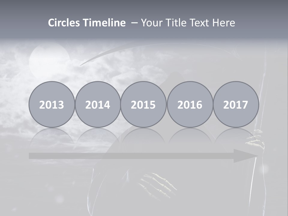 Writing Teamwork Chair PowerPoint Template
