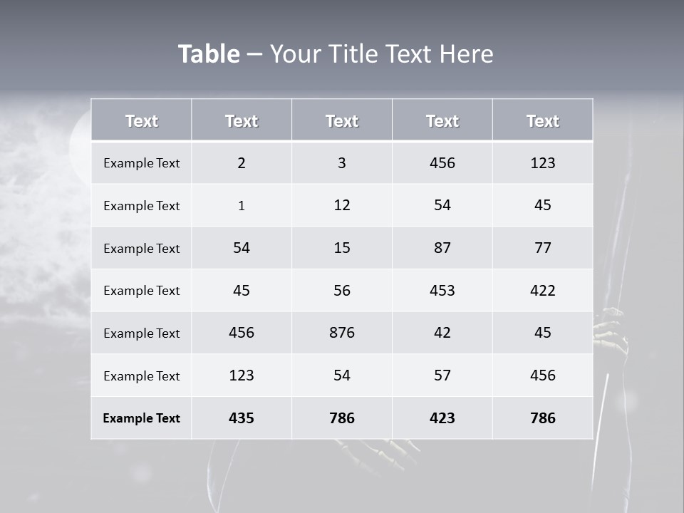 Writing Teamwork Chair PowerPoint Template