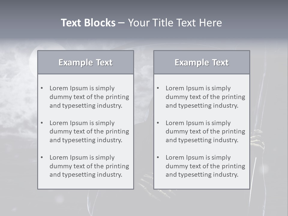 Writing Teamwork Chair PowerPoint Template