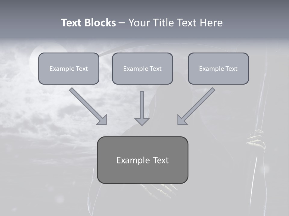 Writing Teamwork Chair PowerPoint Template