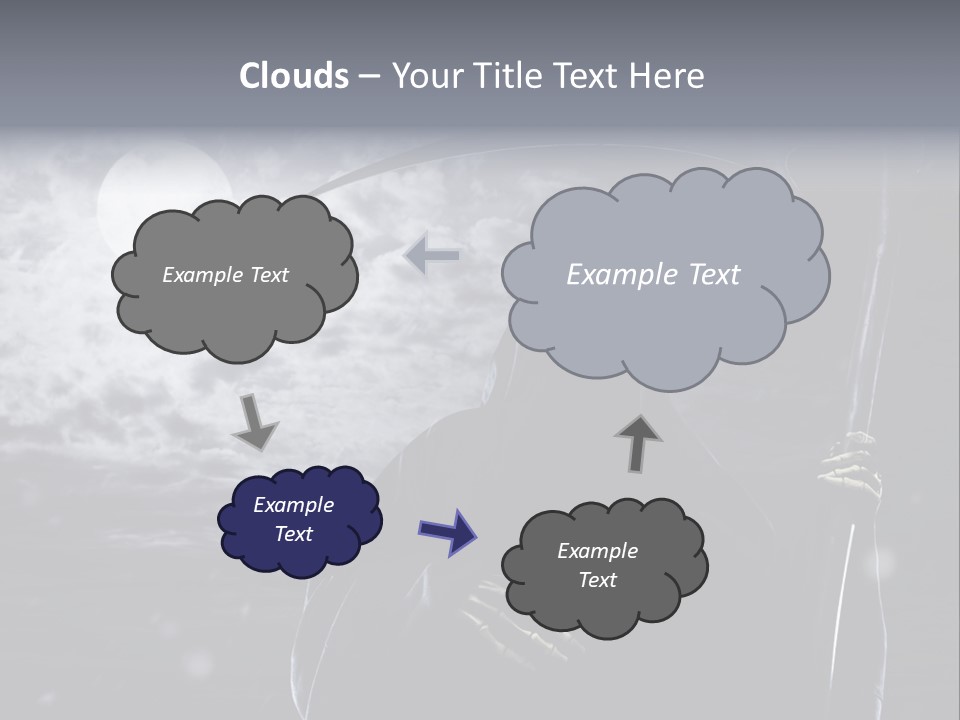 Writing Teamwork Chair PowerPoint Template