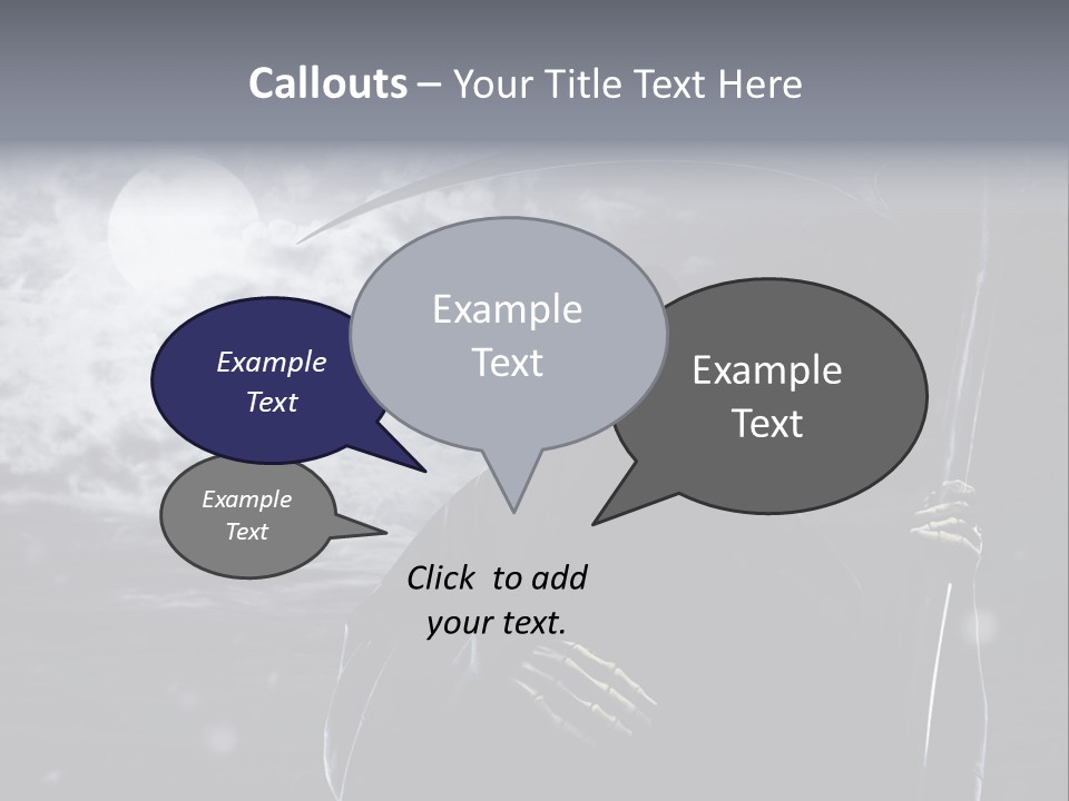 Writing Teamwork Chair PowerPoint Template