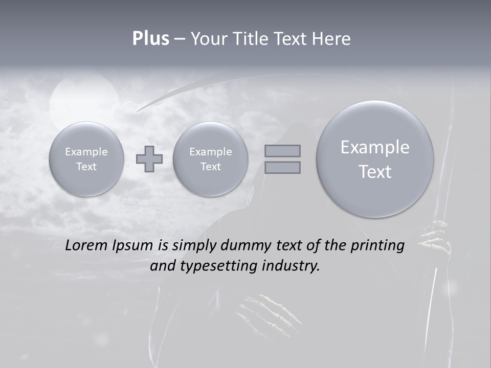 Writing Teamwork Chair PowerPoint Template