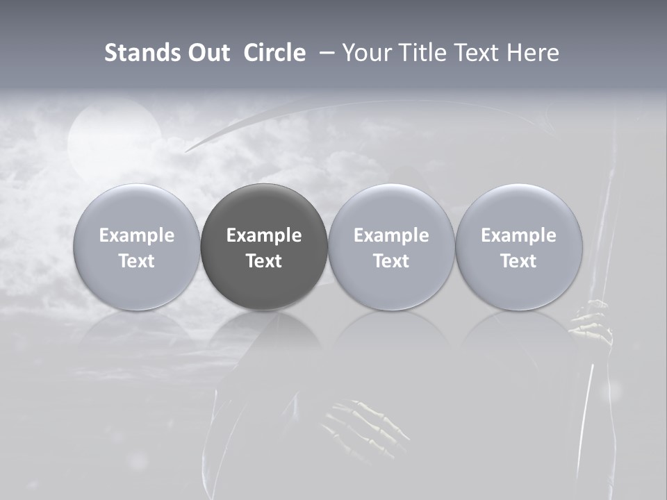 Writing Teamwork Chair PowerPoint Template