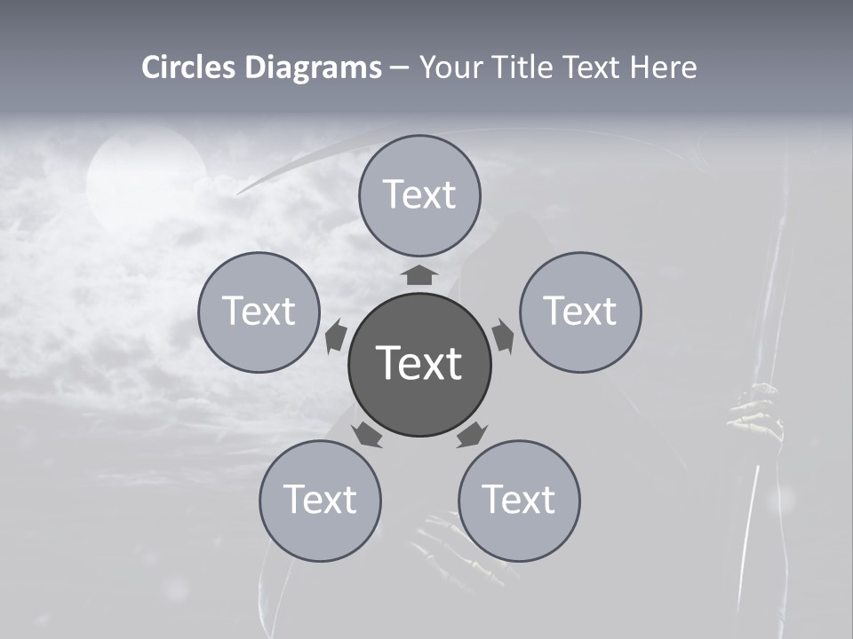 Writing Teamwork Chair PowerPoint Template