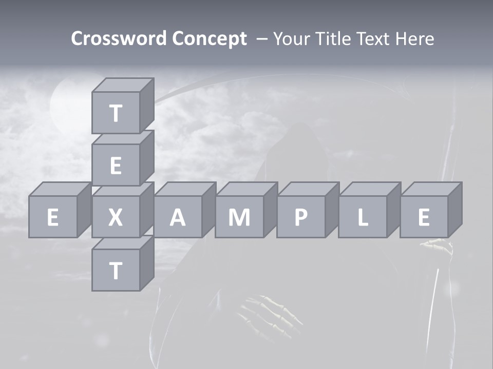 Writing Teamwork Chair PowerPoint Template