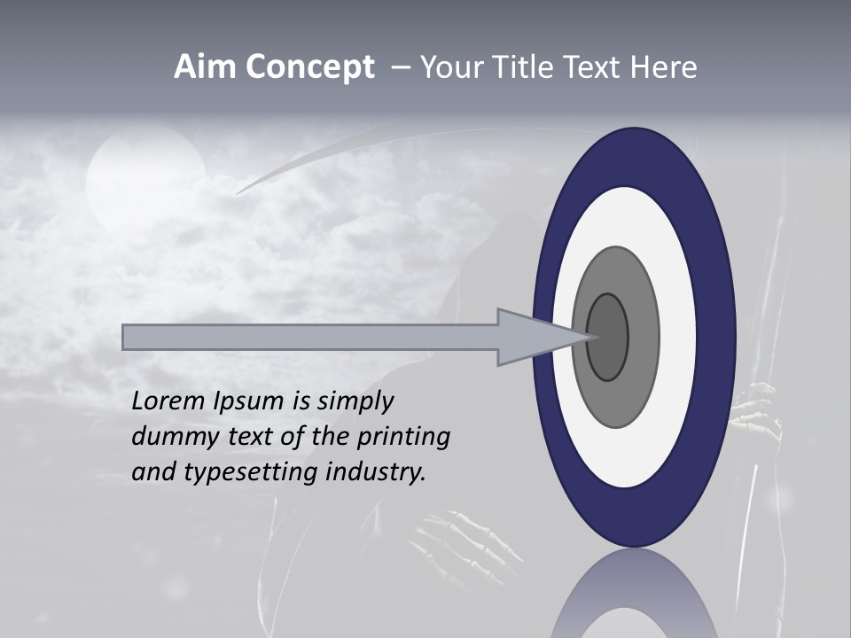 Writing Teamwork Chair PowerPoint Template