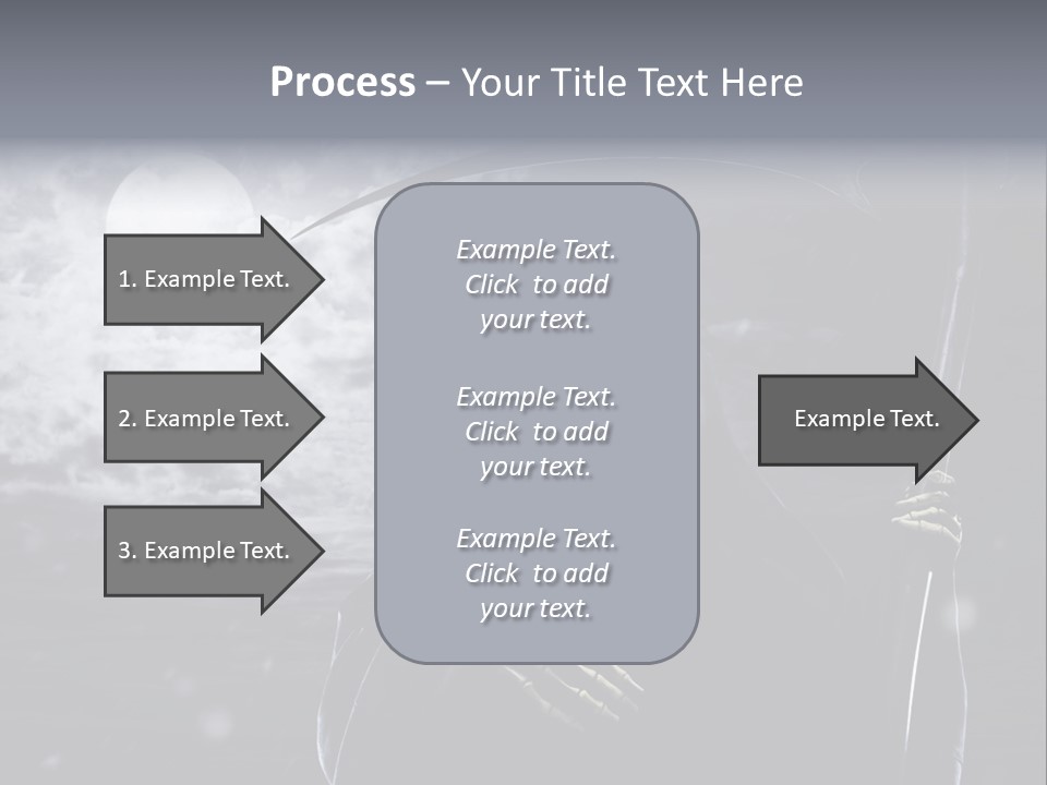 Writing Teamwork Chair PowerPoint Template