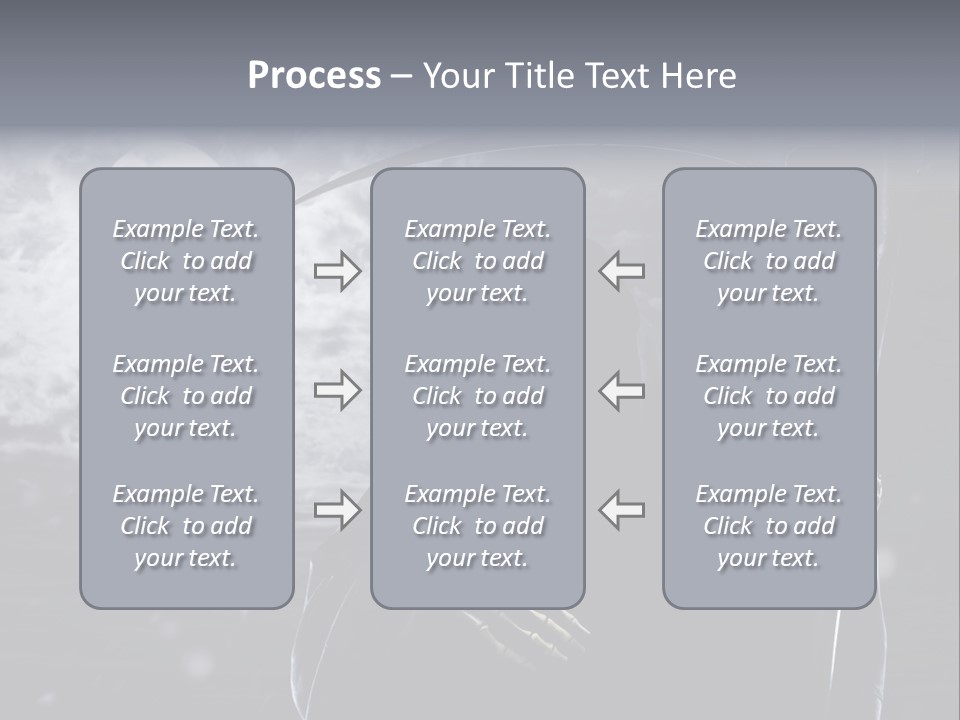 Writing Teamwork Chair PowerPoint Template