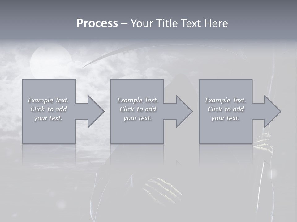 Writing Teamwork Chair PowerPoint Template