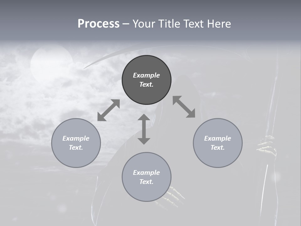 Writing Teamwork Chair PowerPoint Template