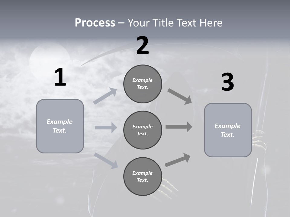Writing Teamwork Chair PowerPoint Template