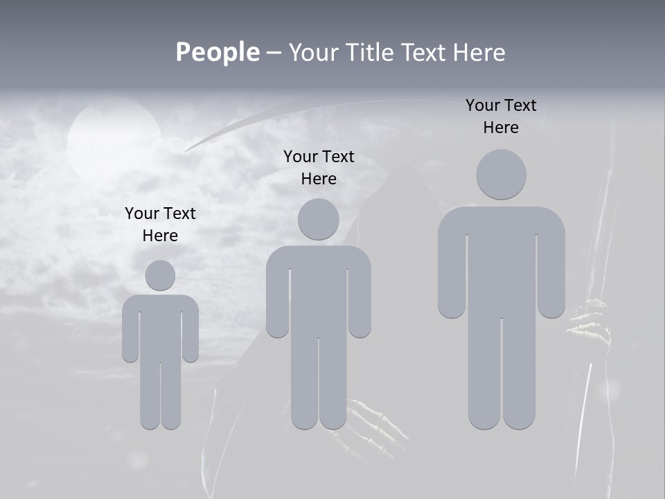 Writing Teamwork Chair PowerPoint Template