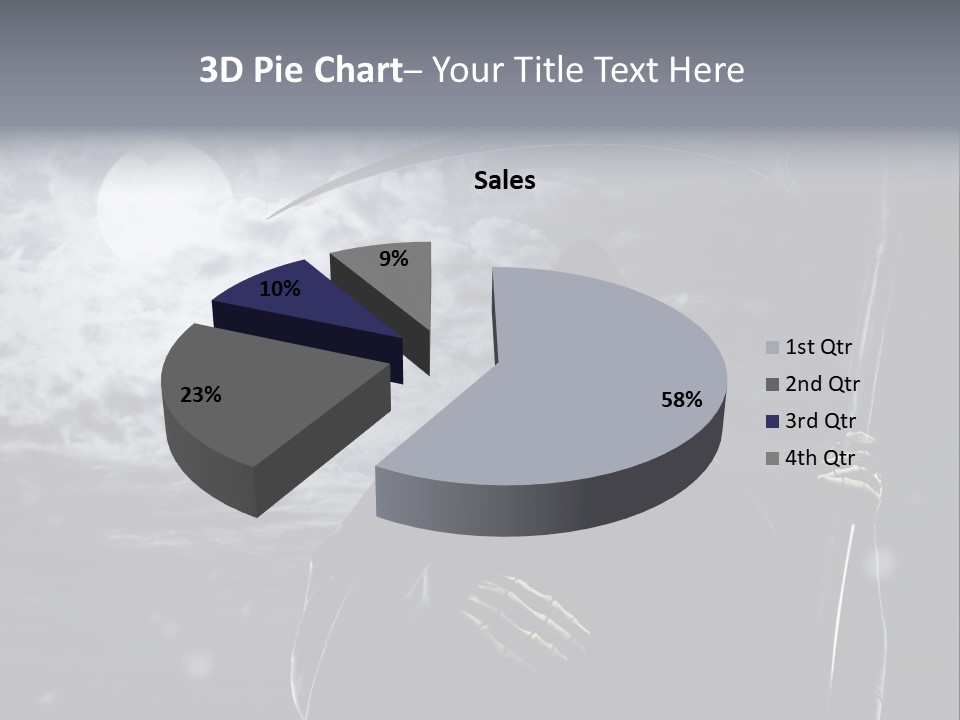 Writing Teamwork Chair PowerPoint Template