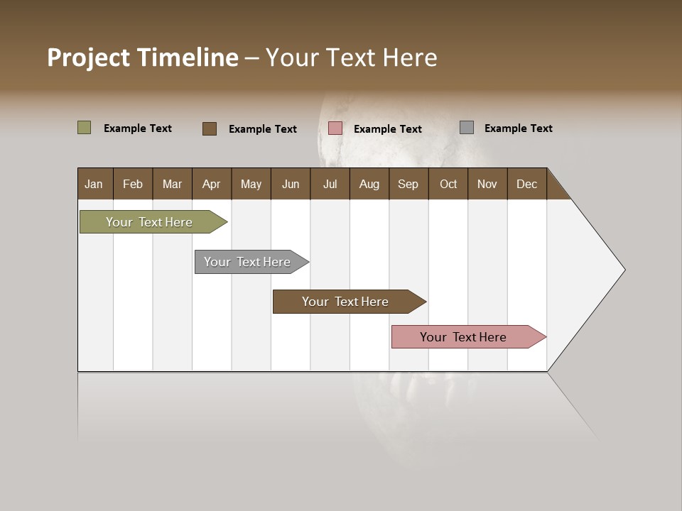 Evil Fear Skeleton PowerPoint Template