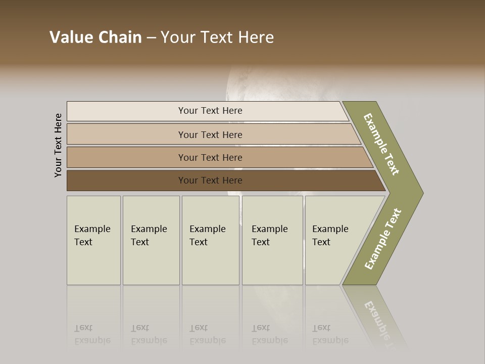 Evil Fear Skeleton PowerPoint Template