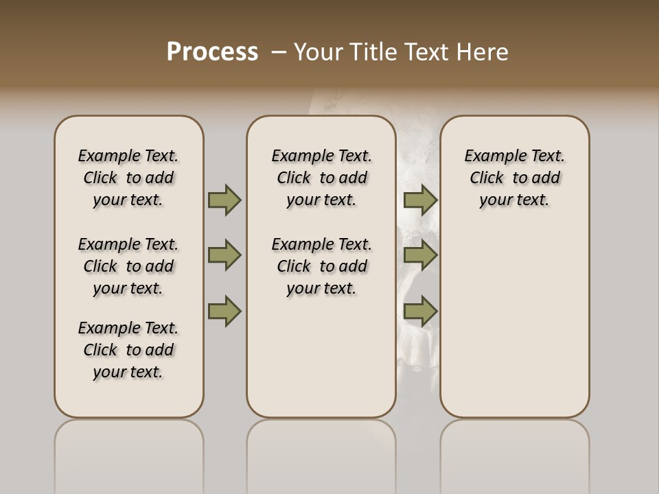 Evil Fear Skeleton PowerPoint Template