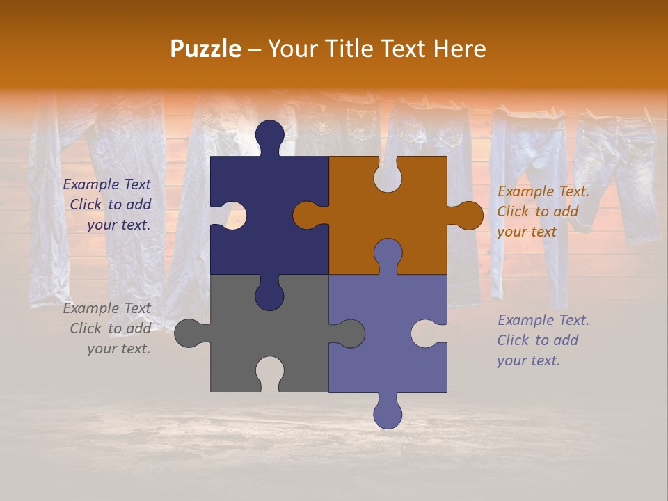 Grunge Objects Heat PowerPoint Template