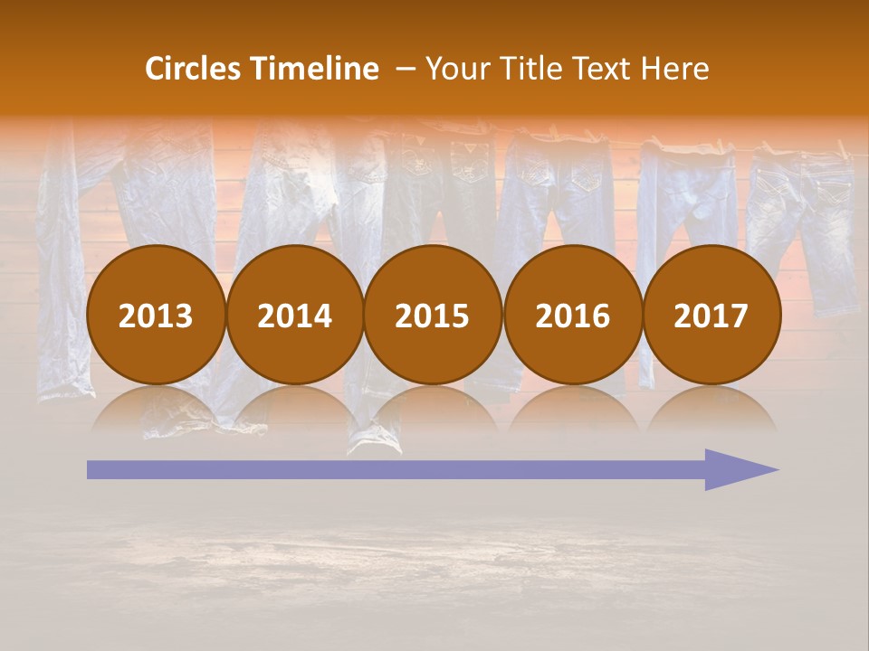 Grunge Objects Heat PowerPoint Template