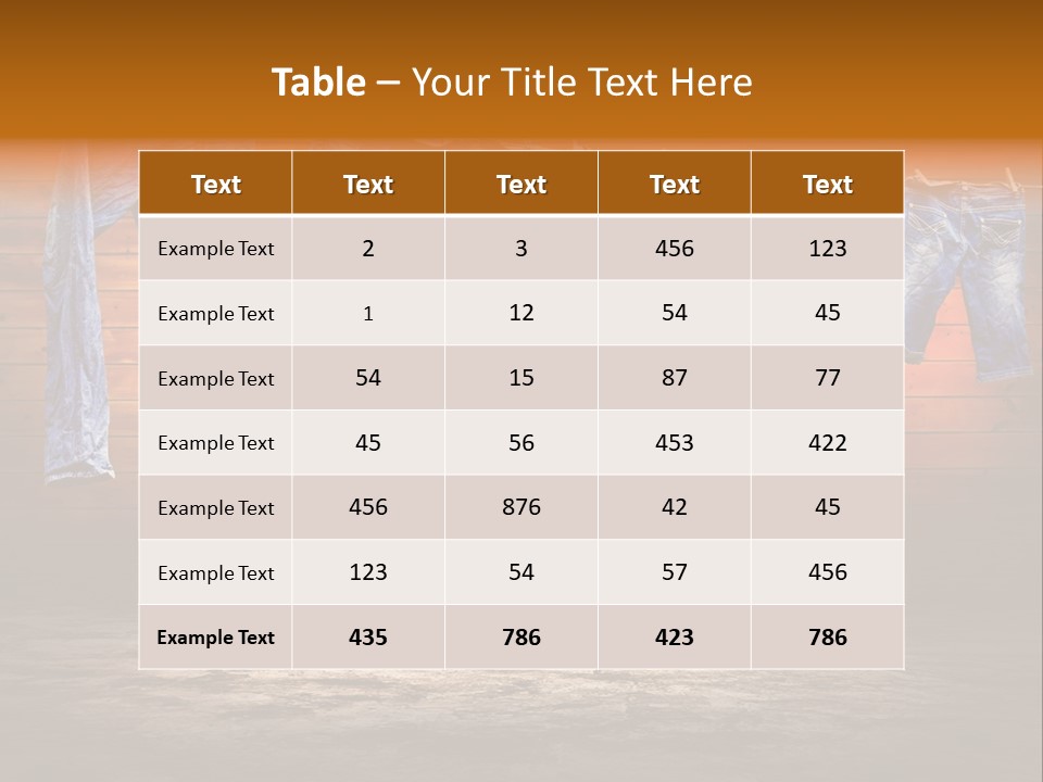 Grunge Objects Heat PowerPoint Template