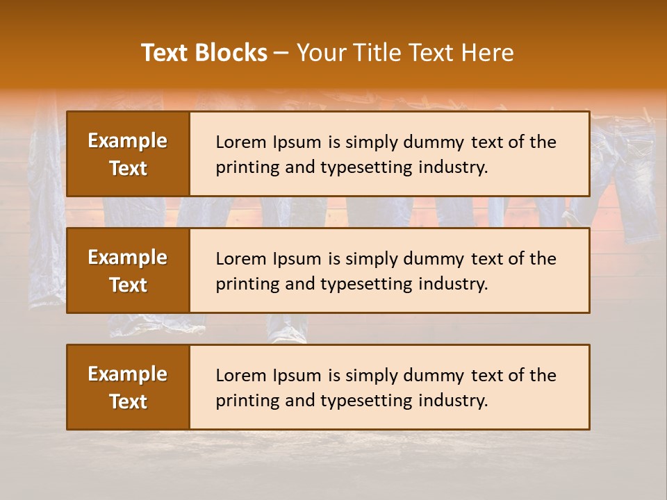 Grunge Objects Heat PowerPoint Template