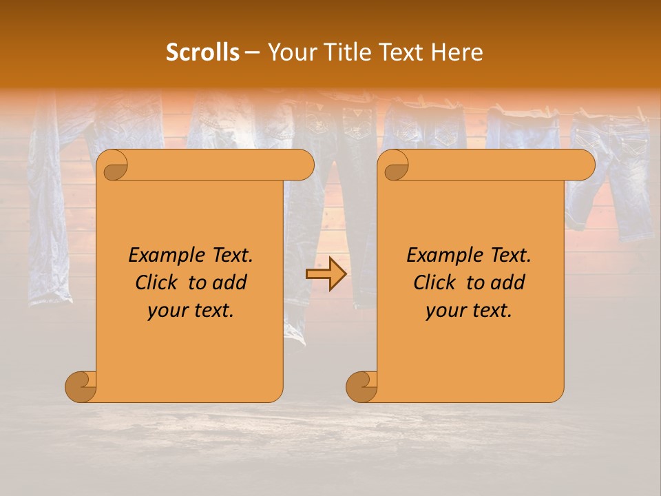 Grunge Objects Heat PowerPoint Template