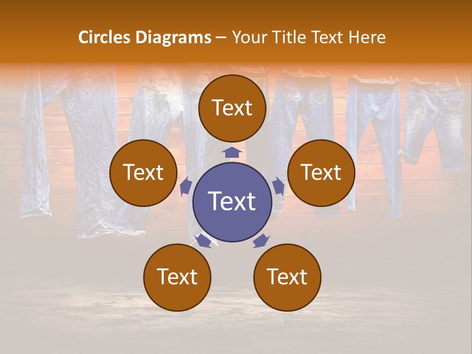 Grunge Objects Heat PowerPoint Template