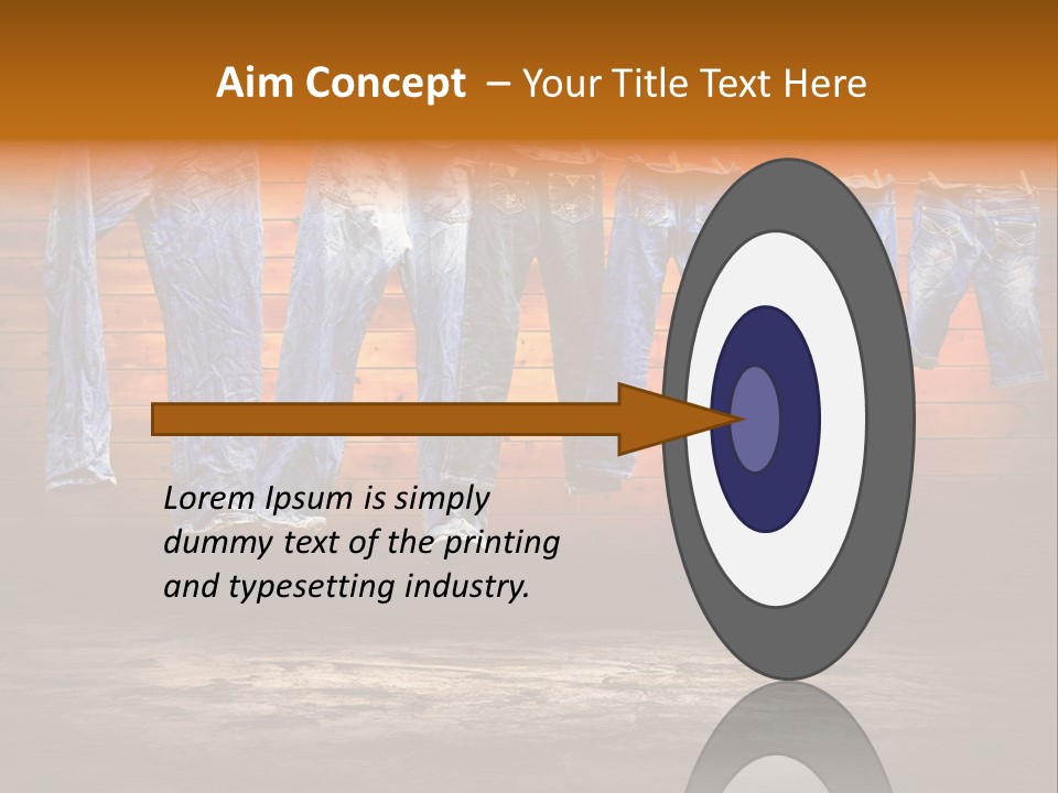 Grunge Objects Heat PowerPoint Template