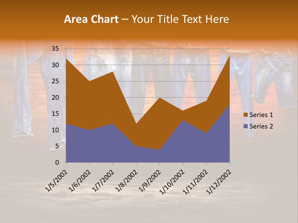 Grunge Objects Heat PowerPoint Template