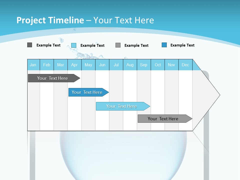Isolated Motion Computer PowerPoint Template