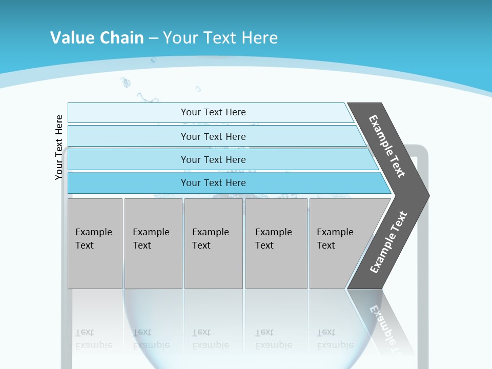 Isolated Motion Computer PowerPoint Template