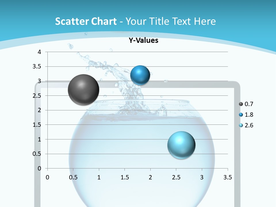 Isolated Motion Computer PowerPoint Template