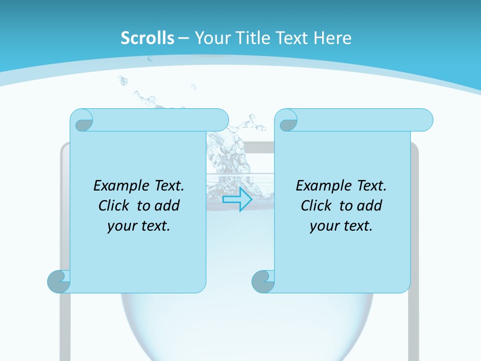 Isolated Motion Computer PowerPoint Template