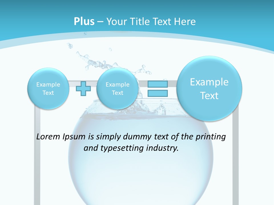 Isolated Motion Computer PowerPoint Template