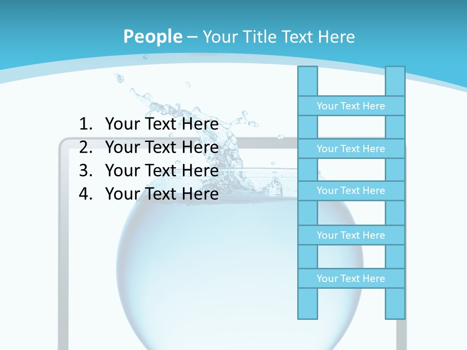 Isolated Motion Computer PowerPoint Template